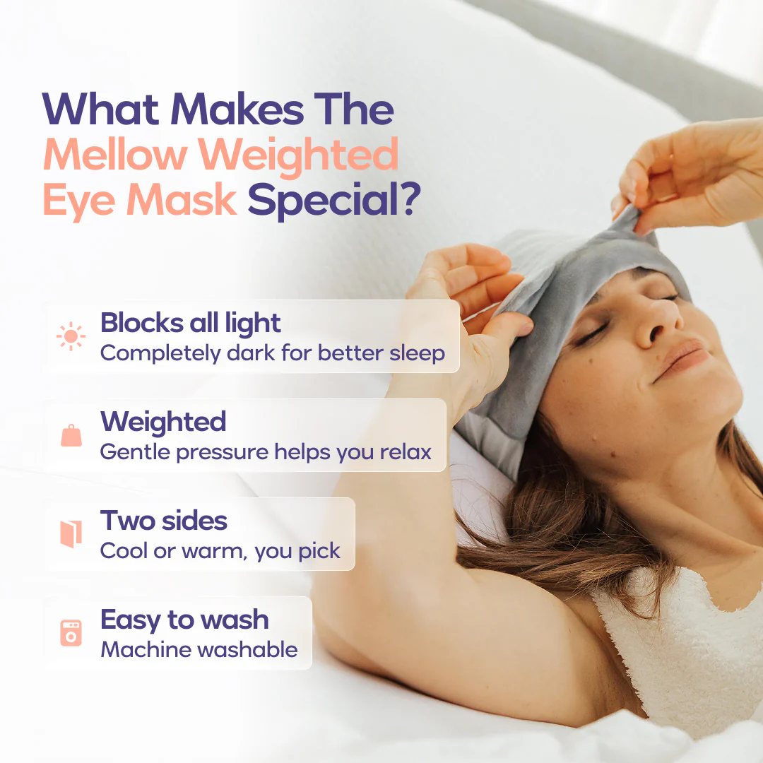 Lights Out Weighted Eye Mask - Image 2